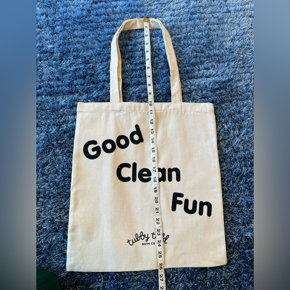 [Tubby Todd] Good Clean Fun Canvas Tote - Picture 7 of 8